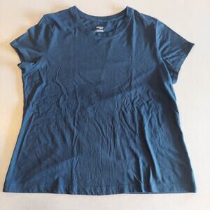 Danskin Now Shirt Women's Size 2X/2XG (18W-20W) Blue Short Sleeve Tee